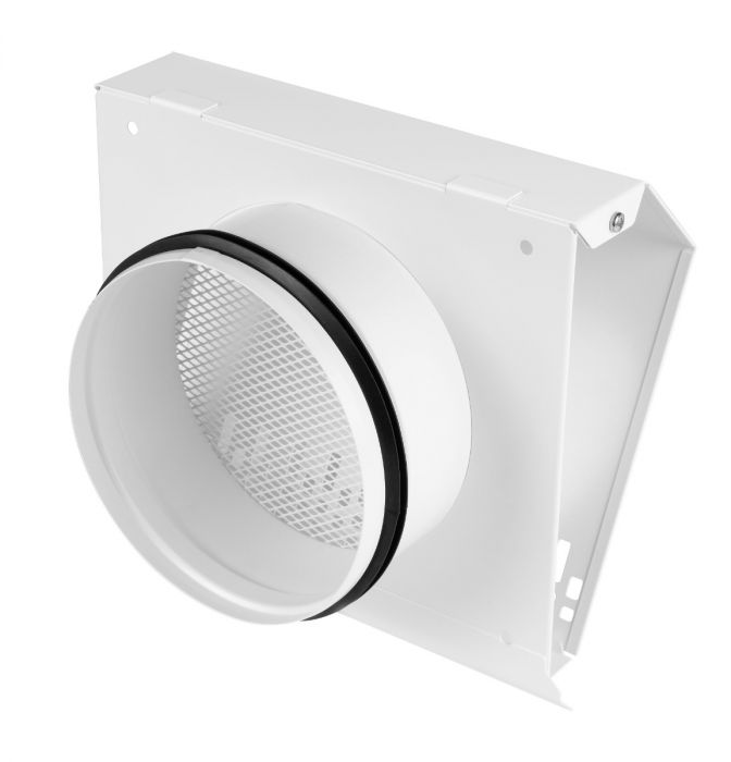 Whisper Luxe Design Gevelkap 160mm - TOEVOER - WIT