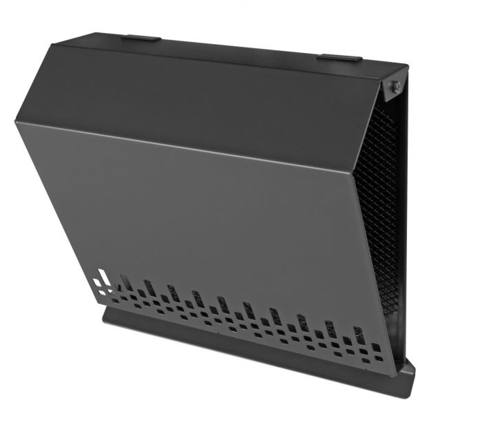 Whisper Luxe Design Gevelkap 125mm - TOEVOER - GRAFIETGRIJS