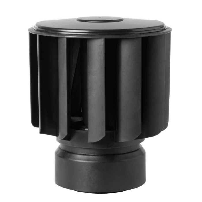 Vent-Alu Rotor PP - windgedreven ventilator 110-125mm