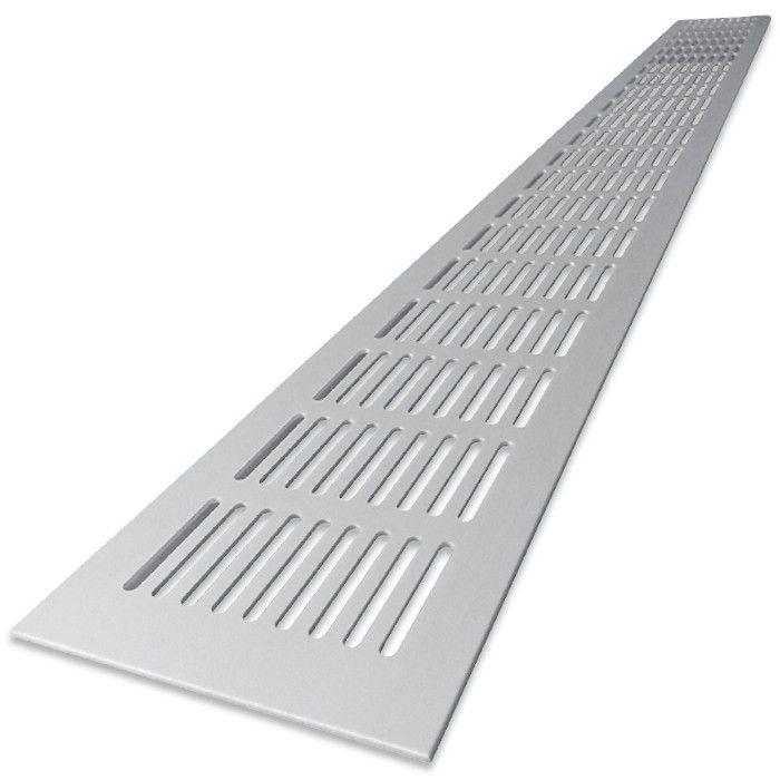 Ventilatiestrip aluminium LxH 800 x 80mm (G61-8008AA)