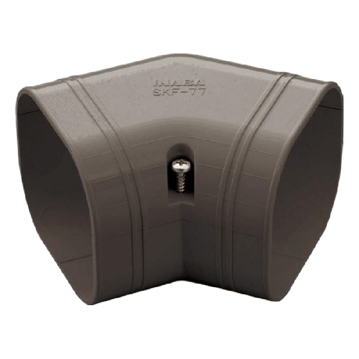 Airco vlakke bocht 45 graden - BRUIN (SKF-77-B)