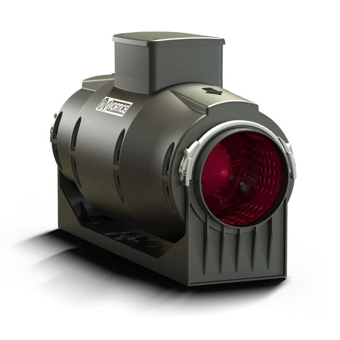 Vortice buisventilator LINEO 125T 'QUIET' - aansluiting 125mm- 3 standen MET NALOOPTIMER