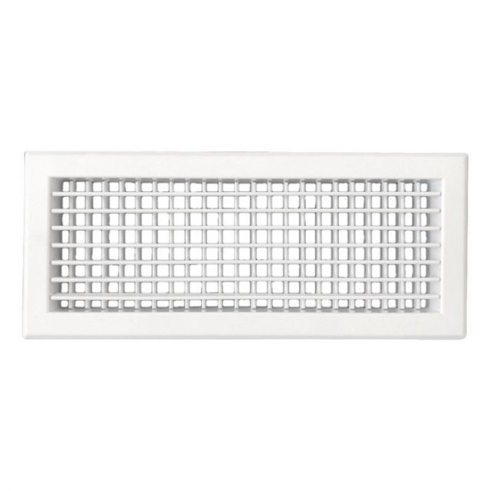 Wandrooster VTA-8110D (INBOUW) staal - 400x150mm – met dubbele instelbare schoepen Wandrooster VTA-8110D (INBOUW) staal - 400x150mm – met dubbele instelbare schoepen