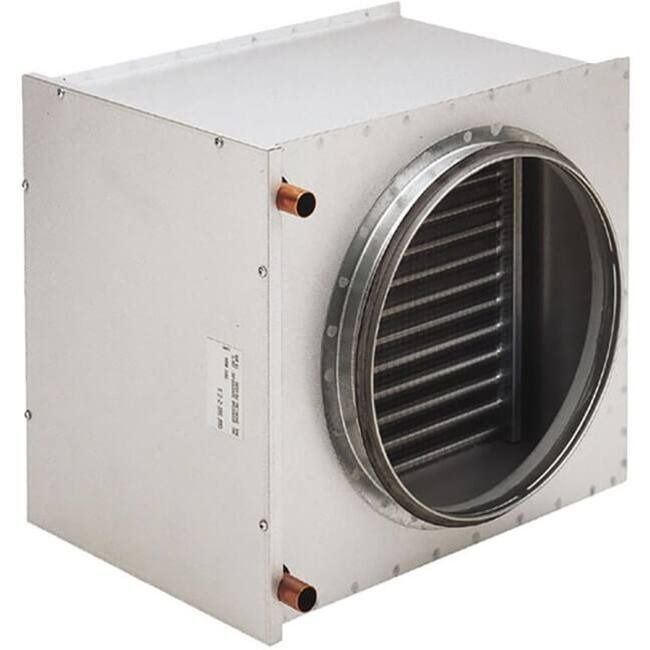 Orcon WWB-400-2 Warmwaterbatterij - rond 400mm