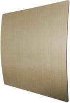 Pro-Design badkamer/toilet ventilator - MET TIMER (KW100T) - Ø100mm - kunststof - goud